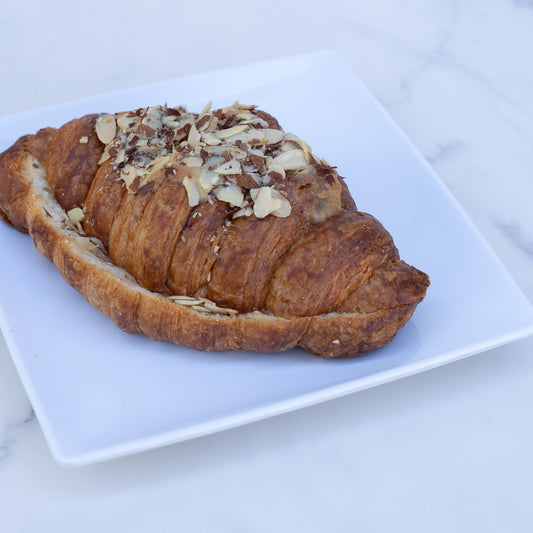 Almond Croissant at Little Hidden Bakery in Rancho Santa Fe